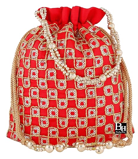 Women's Potli (BP0006_Red)