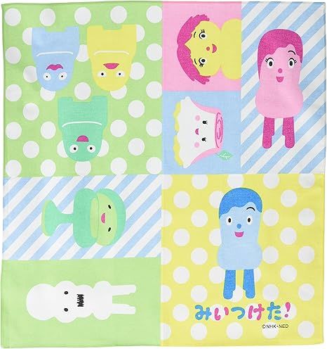 Amazon Co Jp 丸眞 ランチクロス Nhk みぃつけた 約43 43cm いすのまち ホーム キッチン