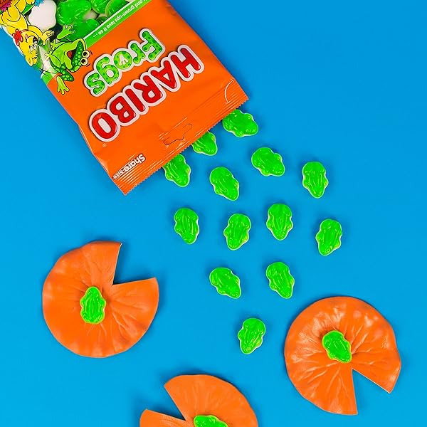 HARIBO GUMMY FROGS, 5 OZ