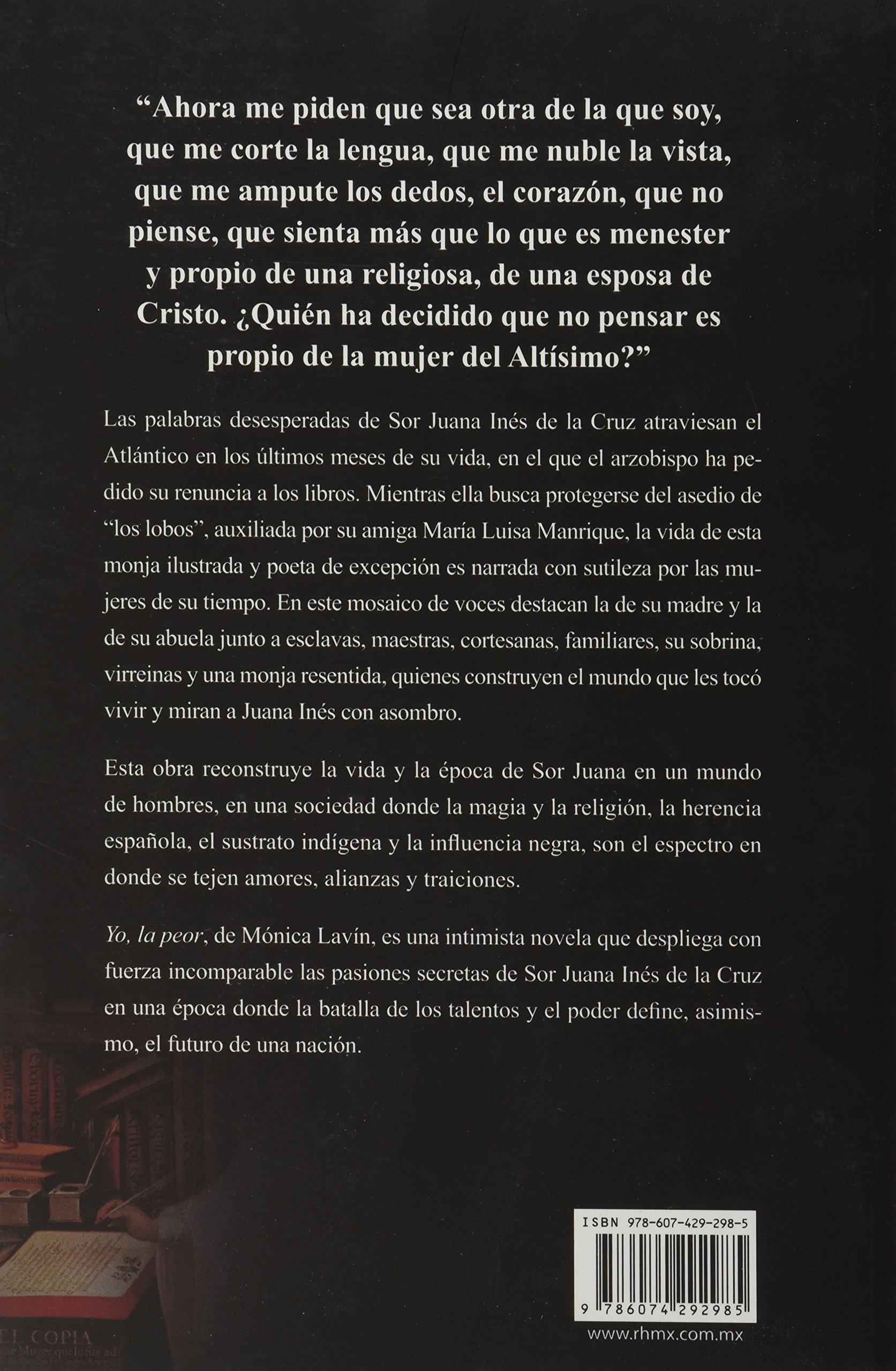 Yo La Peor I The Worst Spanish Edition Lavin Monica 9786074292985 Amazon Com Books