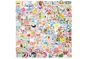 200PCS Water Bottle Stickers for Adults,Vinyl Creative Stickers for Laptop Car Luggage Notebook Scrapbooks,Humorous Personali