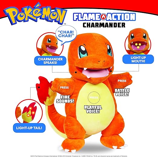 pokemon flame action charmander