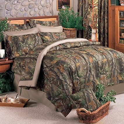 Amazon Com Realtree Hardwoods Comforter Set King Home Kitchen