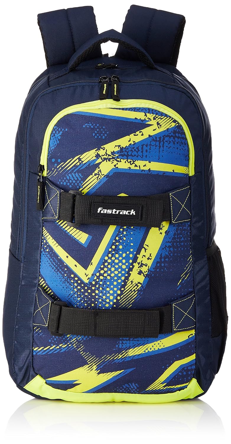 fastrack blue backpack