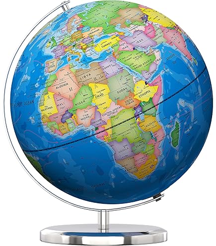 Amazon.com: Replogle Eureka 16 inch desktop globe with up to date
