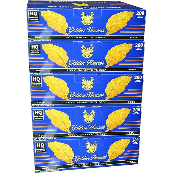 BLOODSTAINS 15枚 Amazon.com: Golden Harvest Light Blue 100mm Size Cigarette