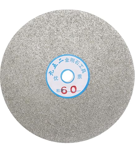 Uxcell Disque De Ponçage Diamant - 200 Mm - Grain 240 - Trou D'arbre De