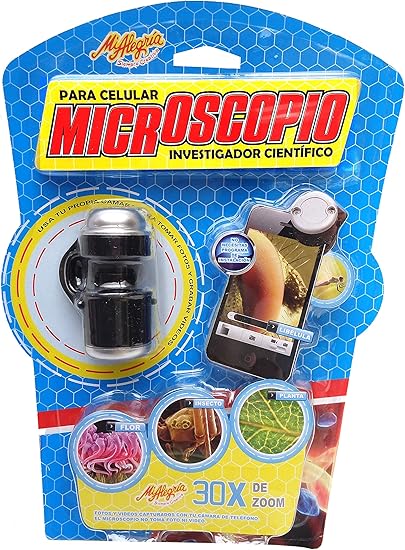microscopio para celular mi alegria