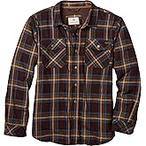 Legendary Whitetails Men's Thermal Lined Shirt Jacket Plaid Flannel Polyfill Insulated