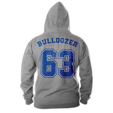 Bud Spencer Herren Bulldozer 63 Zipper (grau)