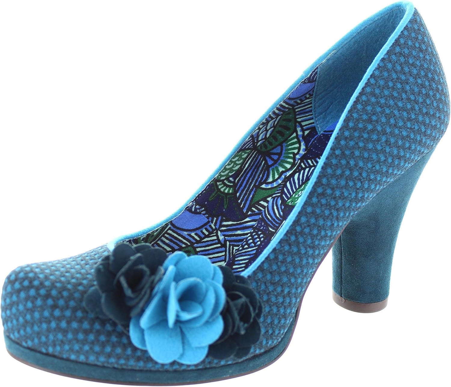 ruby shoo eva petrol blue