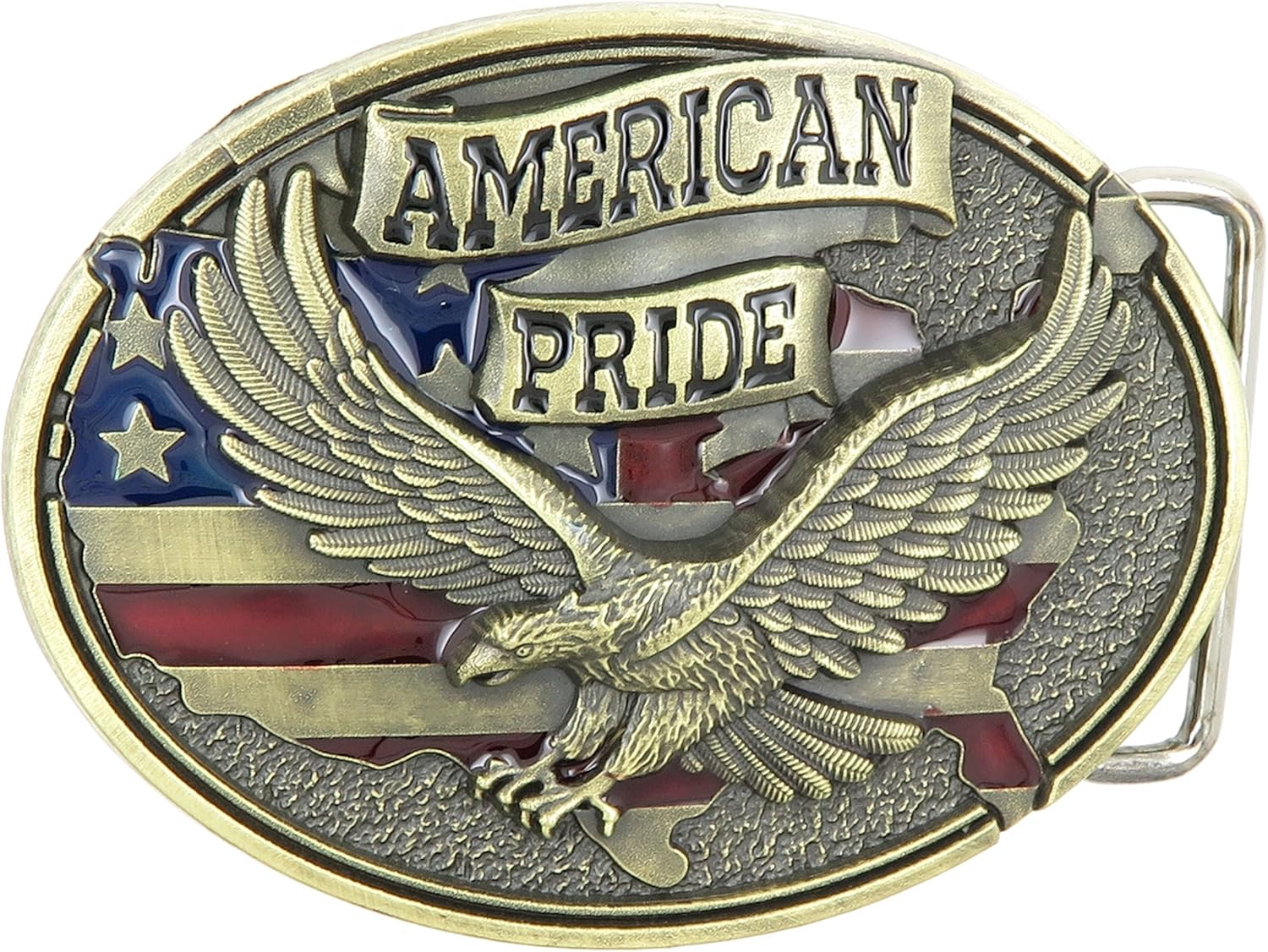 american pride belt buckle