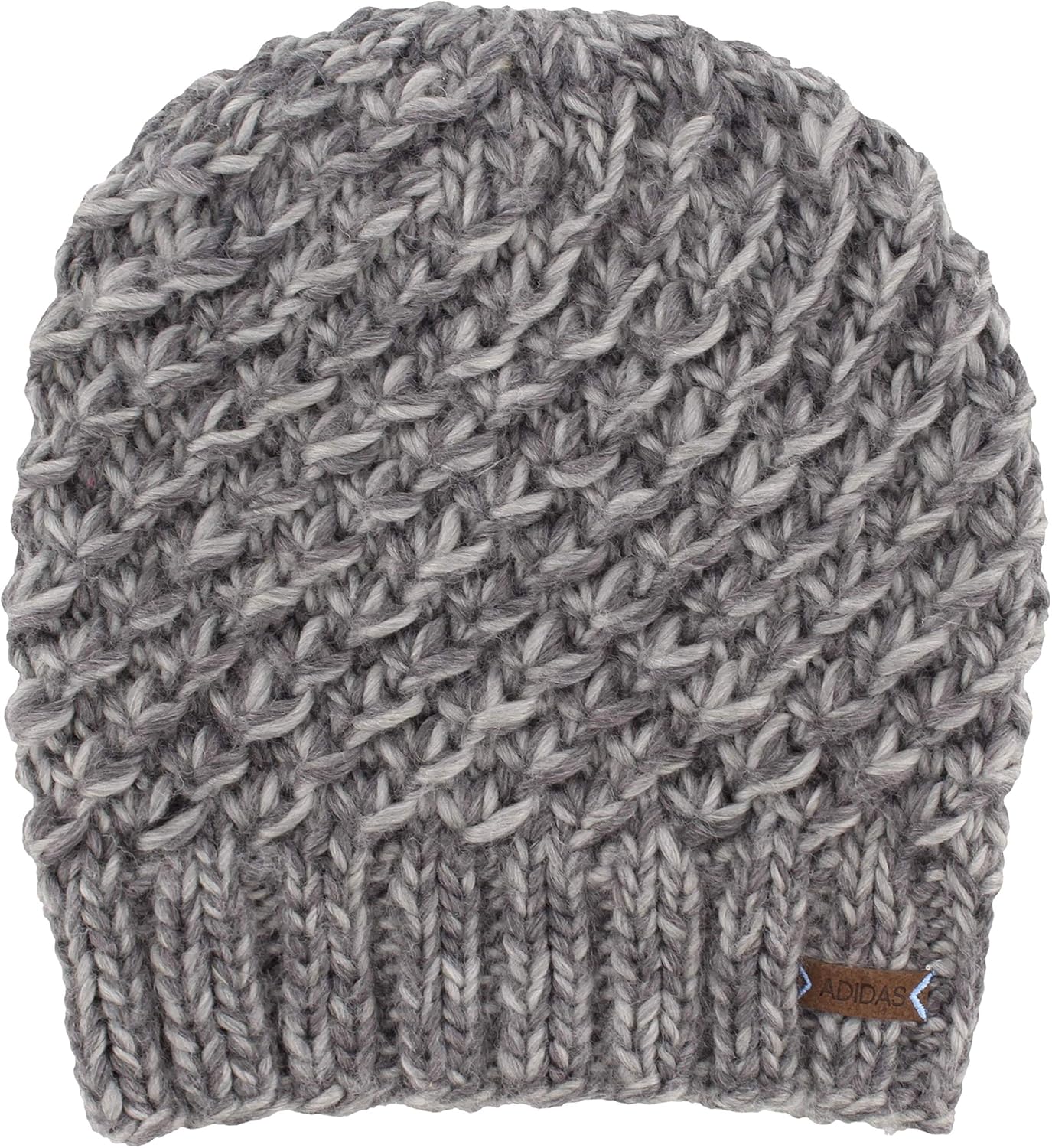 adidas Women's Whittier Beanie, Deepest Space/Grey Marl, ONE SIZE : Clothing