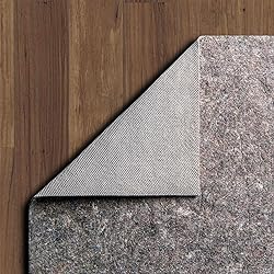 Unique Loom Uni-Luxe Dual Surface Felt and Rubber