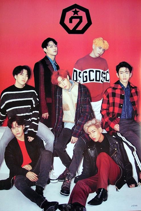 Amazon Com Got7 Korean Boy Band Kpop Wall Decoration Poster 038 Posters Prints