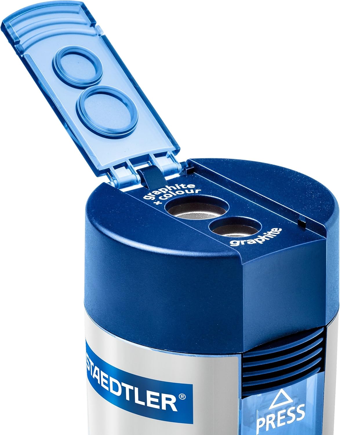 Staedtler 512 001 ST Double-hole Tub Pencil Sharpener : Artists Sharpening Tools : Office Products