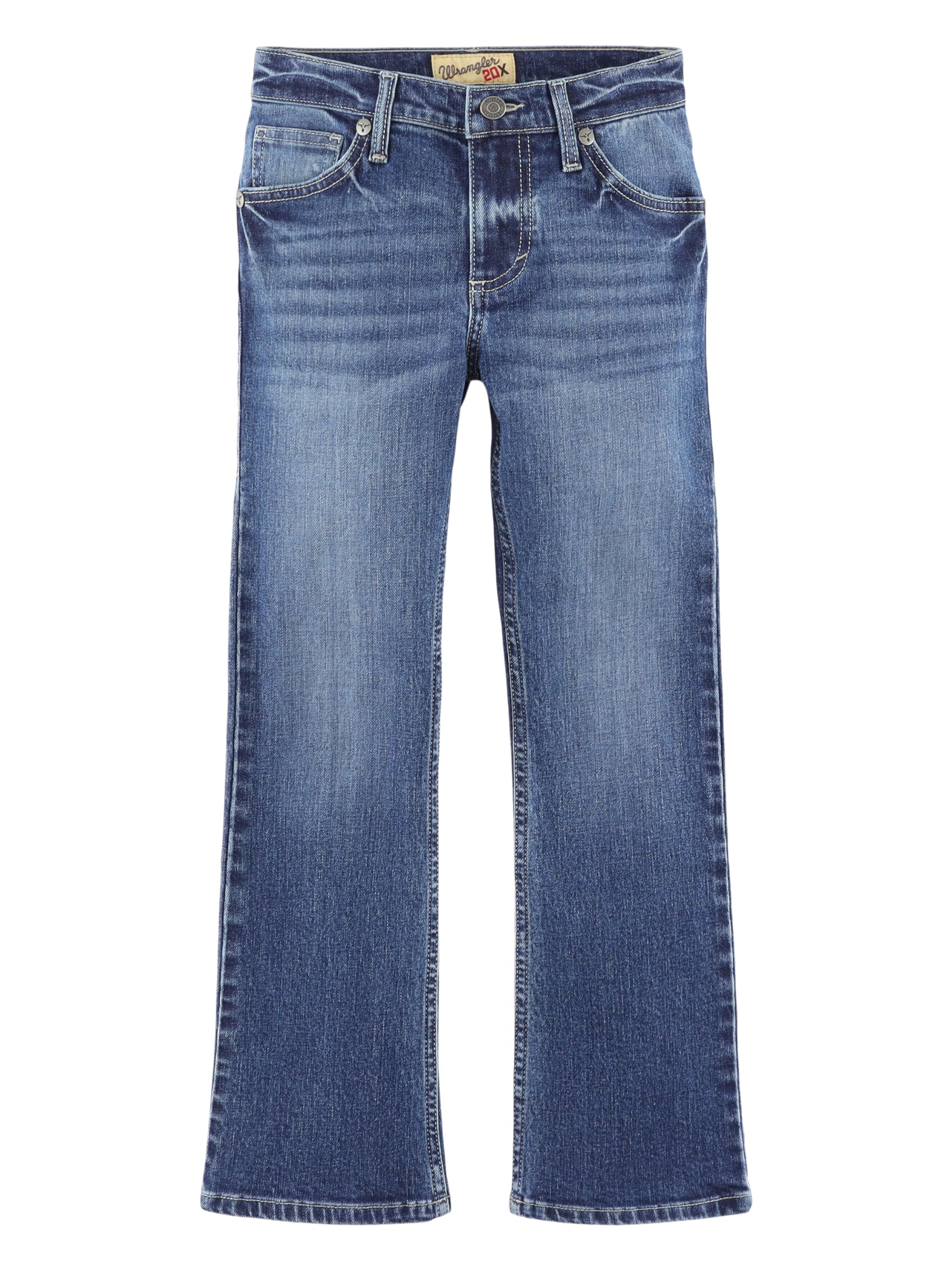 Photo 1 of Wrangler Boys' 20X Vintage Boot Cut Jean, Sorrel, 16
