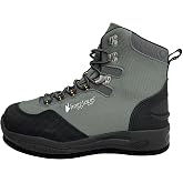FROGG TOGGS Men's Deep Current Durable Wading Boot | High density nylon laces, hook D-Ring attachment, durable cleated outsole, cushioned midsole
