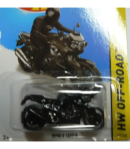 Amazon.com: Hot Wheels BMW K 1300 R, [Black/Silver] 65/250 Factory