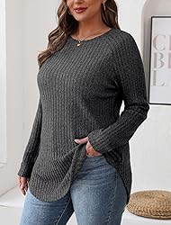 Saloogoe Tunic Tops for Women Loose Fit Dressy 2025
