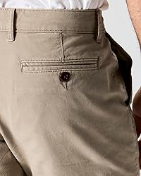 Huckberry 365 Chino Pant, Hb Slim, Khaki, 34 x 32
