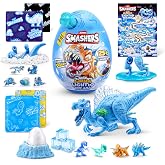 Smashers Mega Jurassic Light Up Ice Age Spinosaurus by ZURU, Smashable Egg Toy for Boys, Dinosaur, Ice Age, Toy, Blind Box, Collectibles, (Spinosaurus)