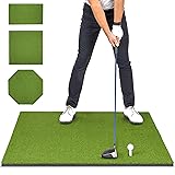 GoSports Golf Hitting Mat Artificial Turf Mat for