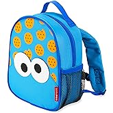 Skip Hop x Sesame Street Toddler Backpack with Safety Harness, Ages 1+, Cookie Monster