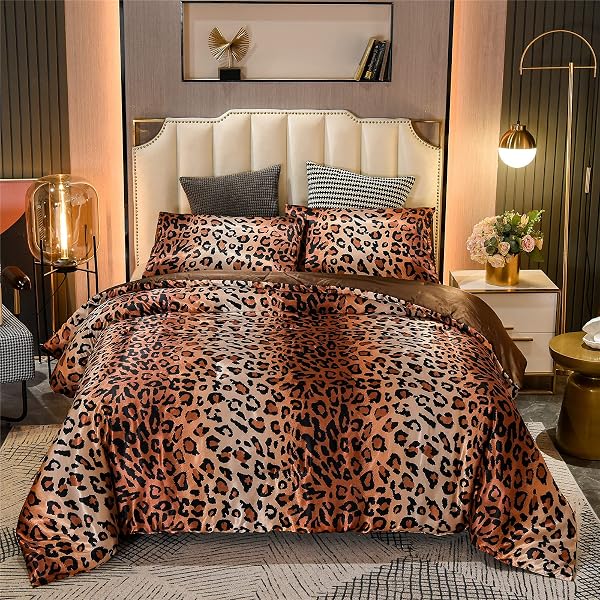 Seduction 1S47359 Satin Leopard Queen 