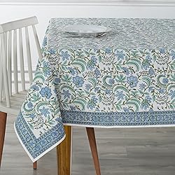Ridhi Dark Columbia Blue, Turquoise Green 72x190