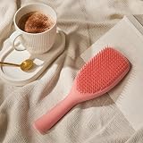 Tangle Teezer Large Ultimate Detangler Peach Glow - Wet & Dry Detangling Brush view 5