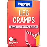 Hyland's Leg Cramps, Relief of Leg, Calf, Charley Horses, and Foot Cramps, 50 Quick-Dissolving Tablets