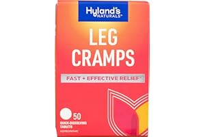 Hyland's Leg Cramps, Relief of Leg, Calf, Charley Horses, and Foot Cramps, 50 Quick-Dissolving Tablets