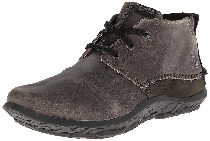 Cushe Mens Chukka Leather Slippers UM01283 Dark Grey 6 UK