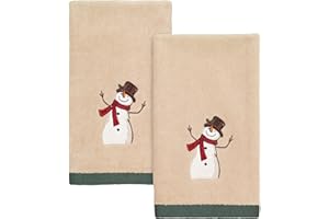 Avanti Linens - Fingertip Towels, Soft & Absorbent Cotton, Set of 2 (Friends Gather Collection)