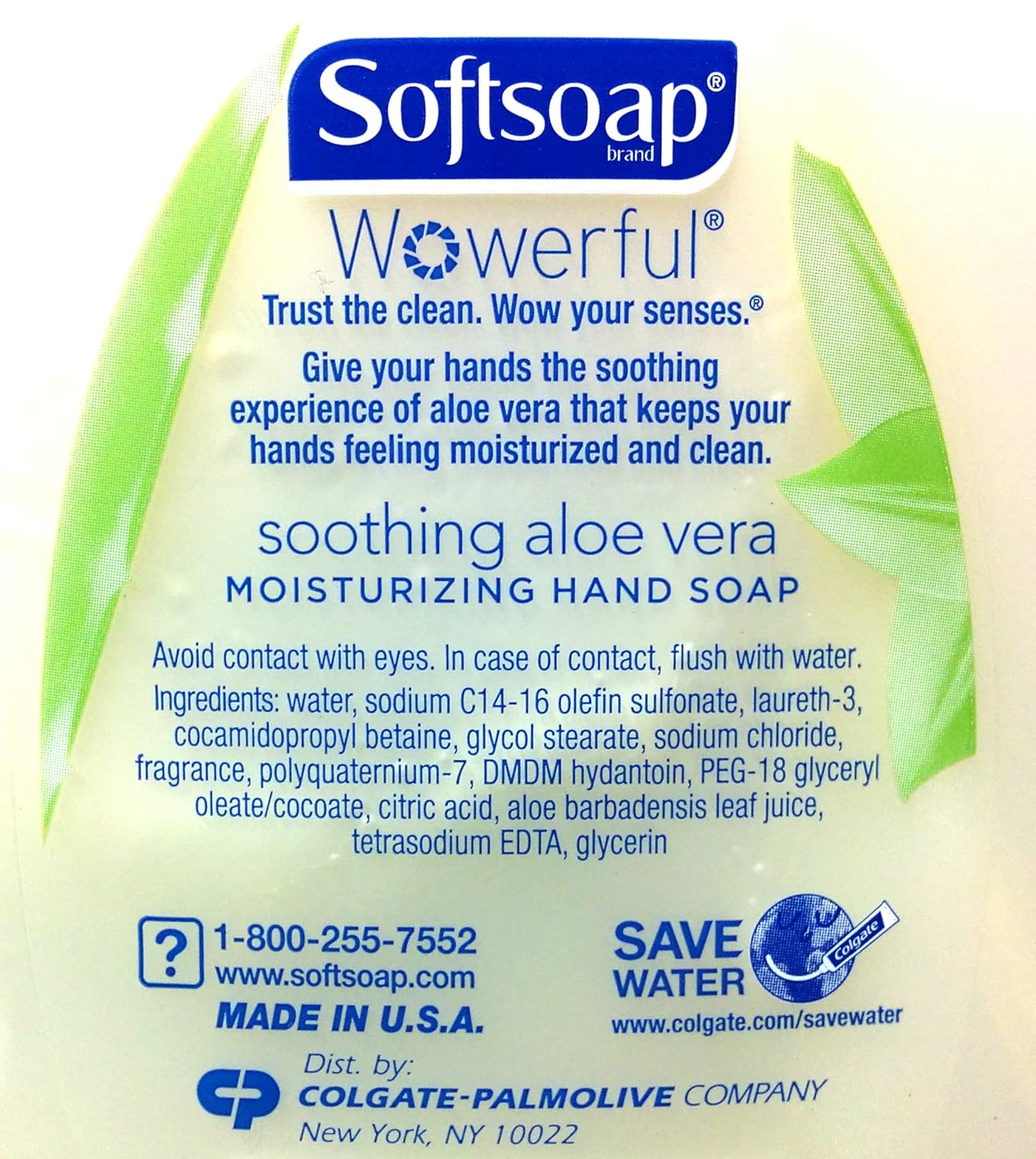 Softsoap Hand Soap Soothing Aloe Vera Moisturizing Hand Soap Refill 64 Fl Oz Bottle (Pack of 2) : Hand Washes : Beauty
