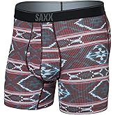 SAXX Underwear Co. Men's Underwear with Pouch Quest Quick Dry Mesh Boxer Brief Fly
