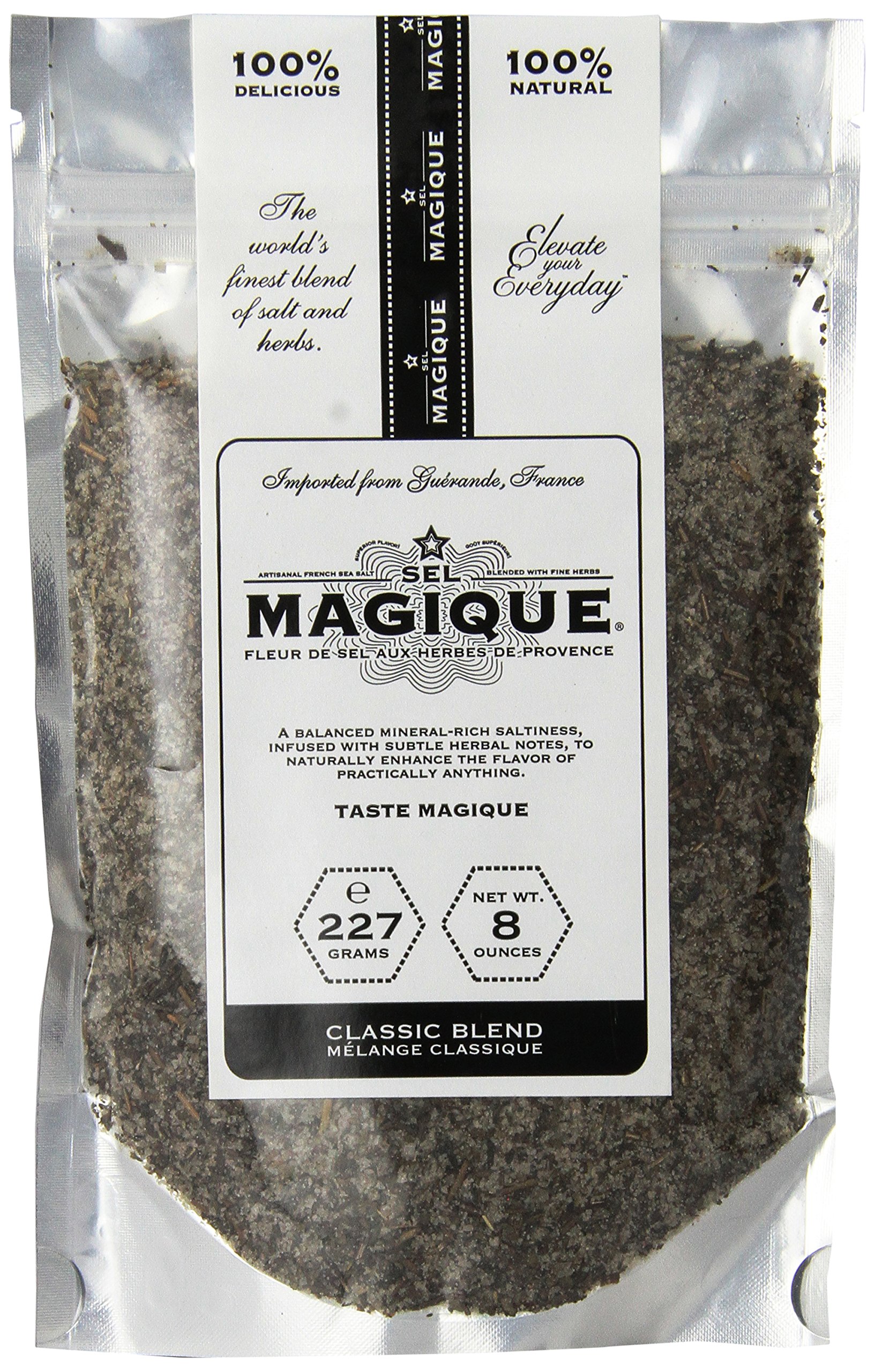 Sel Magique Herb Sea Salt Spicy Blend Fleur De Sel From