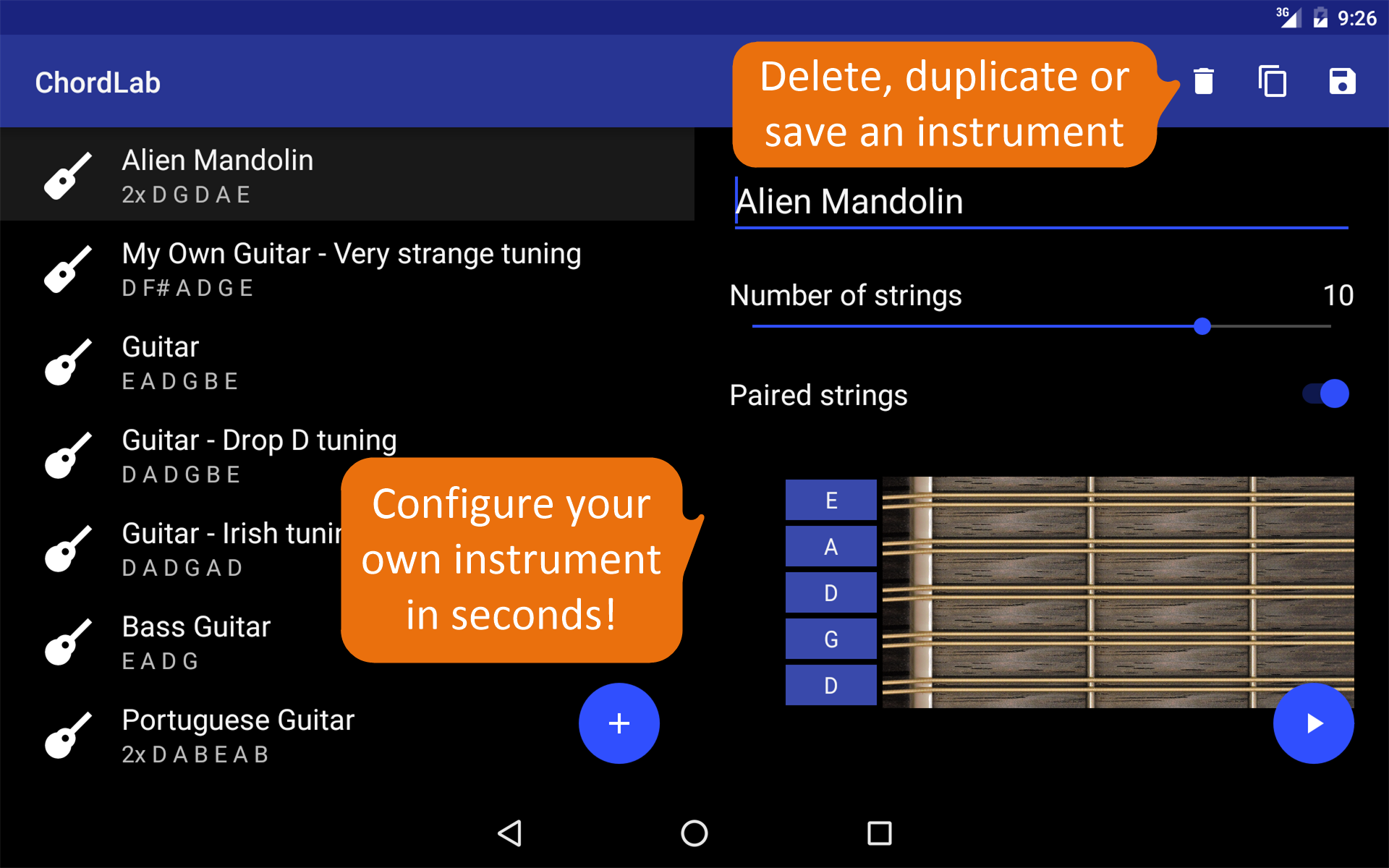 ChordLab AI Universal Chord Finder Tabs for All Chords, Tunings