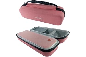Carrying case with Handle for Portable Printers of IOOIOO Peripage A40, A40 Plus, D210, Munbyn ITP01, ITP01P, Jadens PD-A4