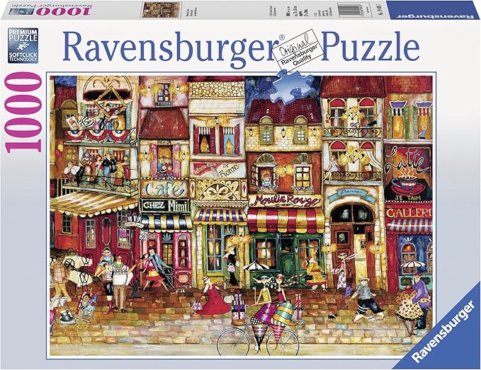 Ravensburger Puzzles Streets of France, Multi Color (1000 Pieces)