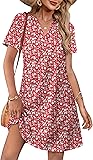 WIHOLL Red Dresses for Women 2025 Elegant Classy