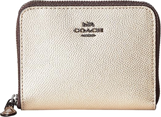 coach metallic wallet