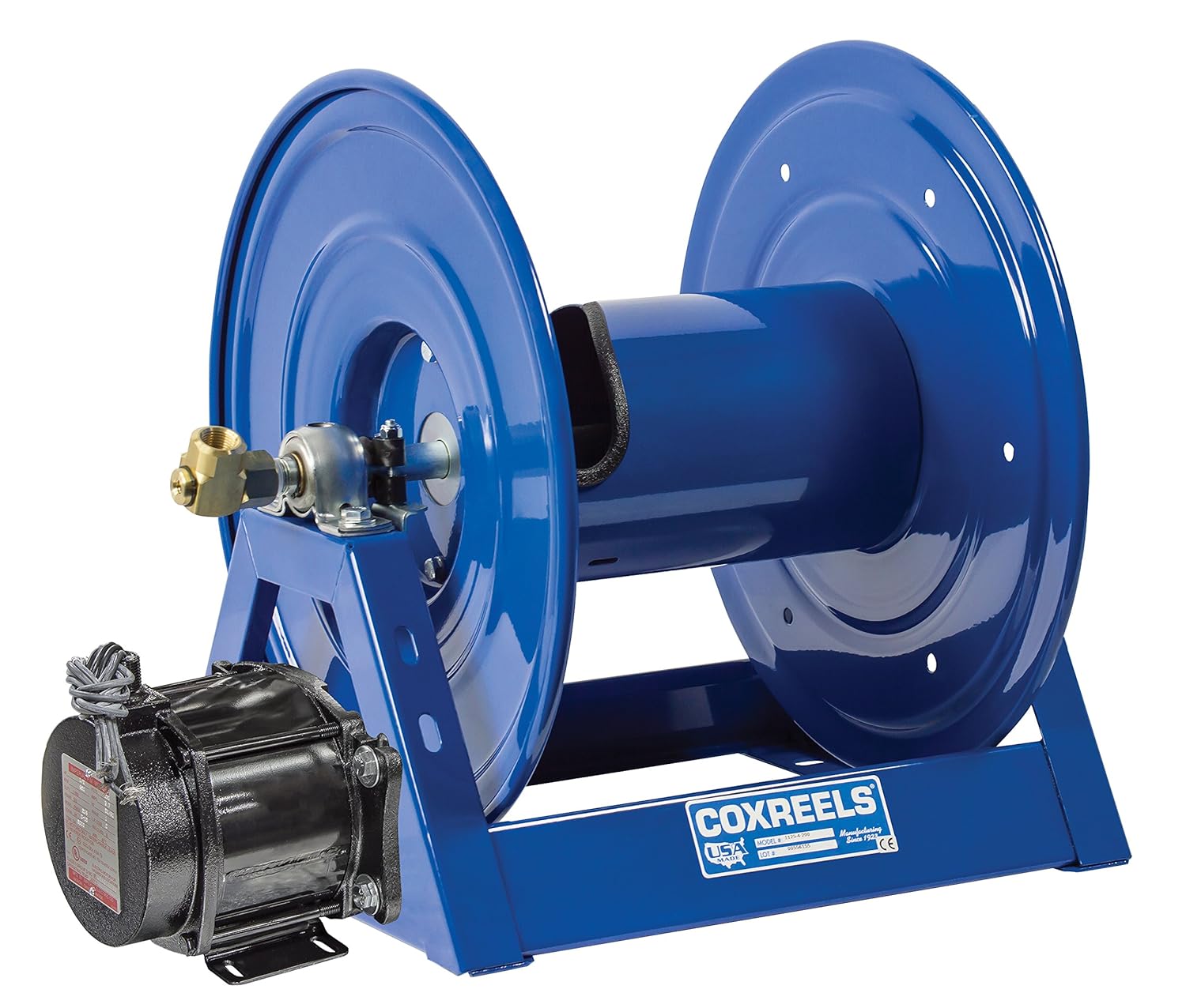 Coxreels 1125-5-200-ED Electric 12V DC Explosion Proof 1/2HP Motor Rewind Hose Reel: 3/4