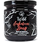 Wild Saskatoon Berry Jam | 250 ml / 11.5 oz / 326 g | Local | West Coast Wild Foods
