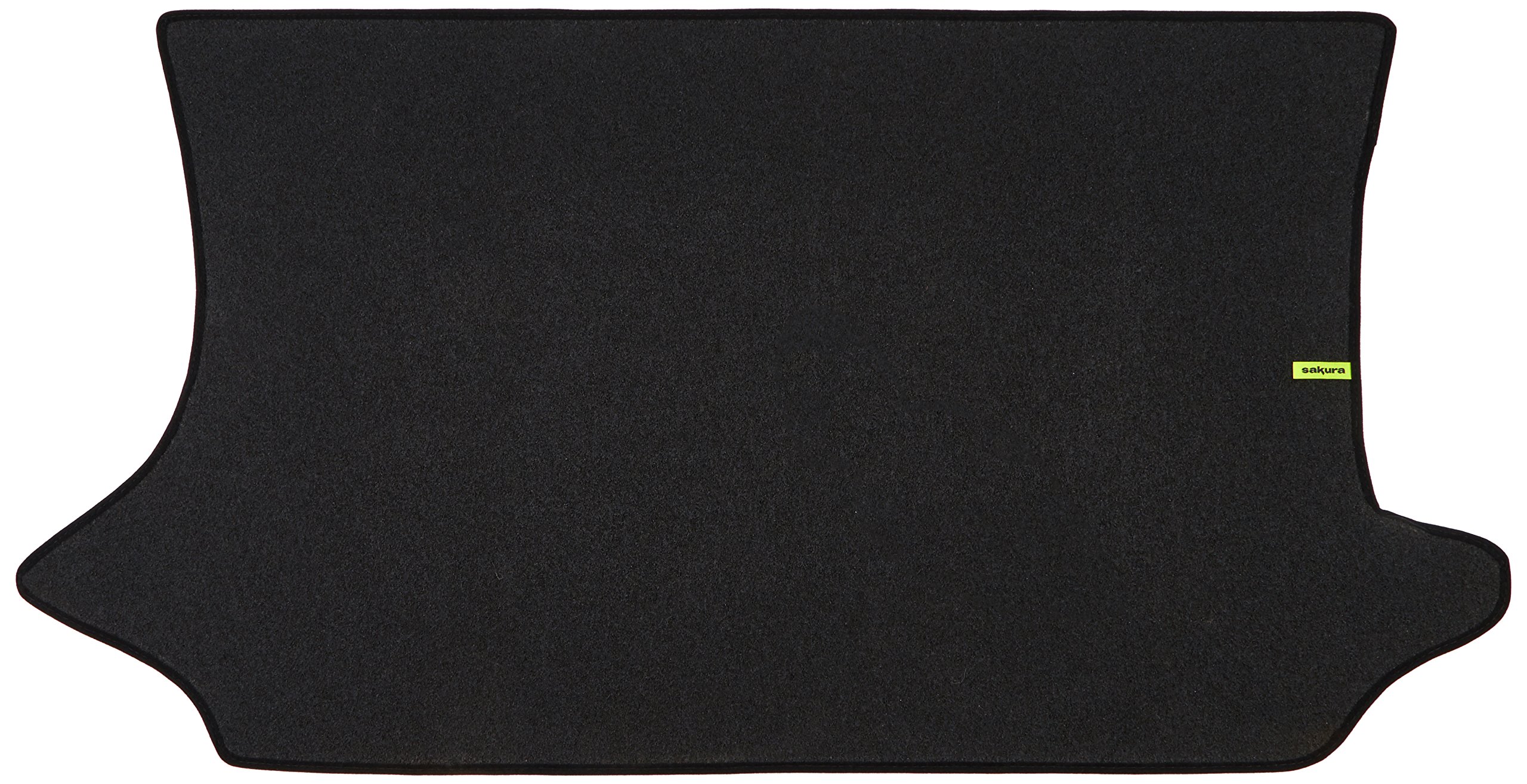 Sakura WW1071 Carpet Boot Mat, Black Trim