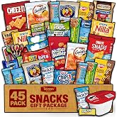 Taboom Snack Care Package Gift Box, Assorted Variety, 45 Ct | Assorted snacks, candy and treats for college students and birthday gifts.