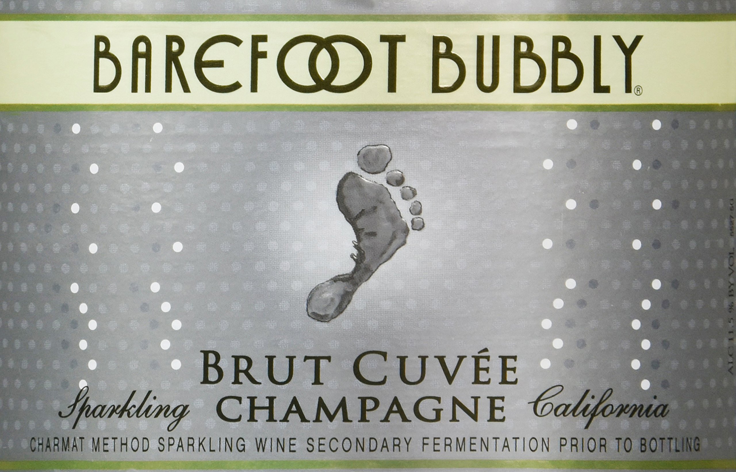 Barefoot Bubbly California Brut Cuvee Sparkling Wine 750mL on Galleon