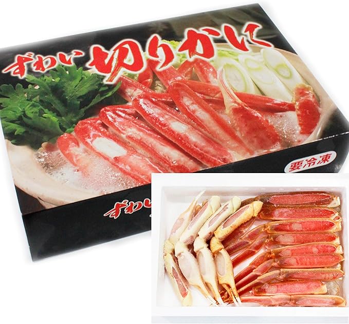 Amazon 特選 生ズワイガニ カニ鍋用 ハーフカット1kg 切りかに 蟹脚 お歳暮 ずわい蟹 蟹鍋 お中元 かに 蟹 カニ ギフト 馬油store カニ 通販