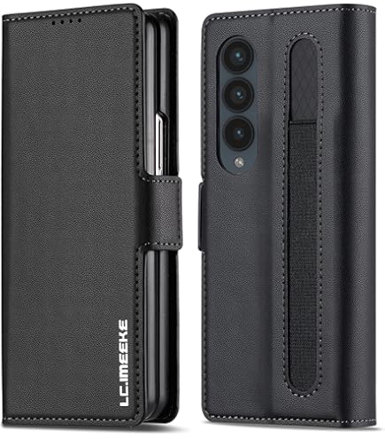 Amazon.com: Samsung Galaxy Z Fold3 Leather Cover - Official Case